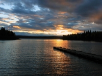 coucher-de-soleil-sur-le-lac-nasigon-pourvoirie-fer-a-cheval