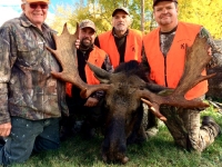 Le groupe de Collins chasse l'orignal au Fer à Cheval