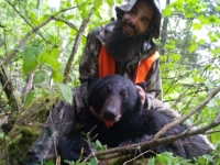 Chasse à l'ours à la pourvoirie du Fer à Cheval, Laurentides,Québec