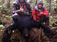 Chasse à l'ours à la pourvoirie du Fer à Cheval, Laurentides,Québec