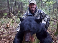 Chasse a l'ours noir en pourvoirie au Fer a Cheval, Hautes-Laurentides