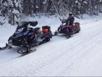 Sentier motoneige Hautes Laurentides