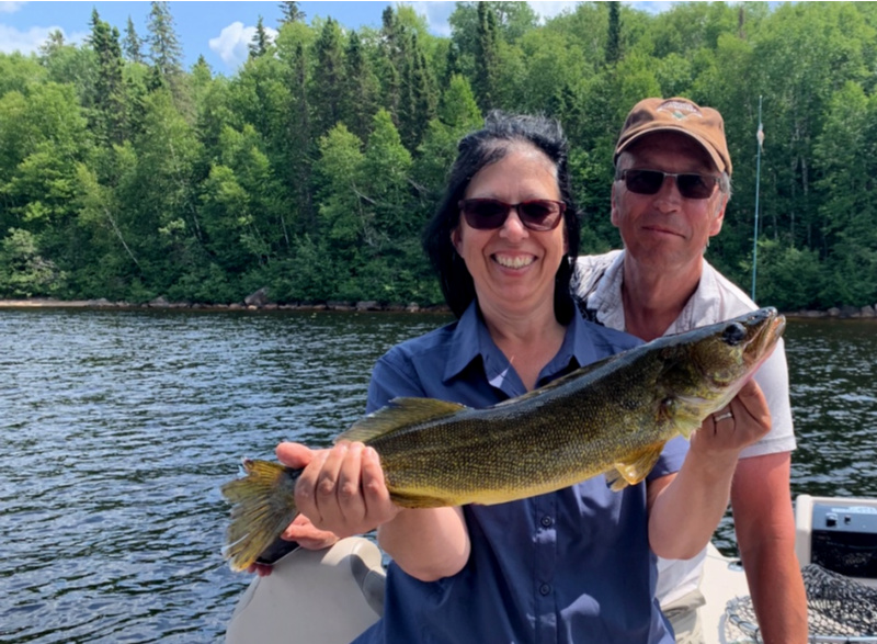 Christian et Sylvie pêche le doré
