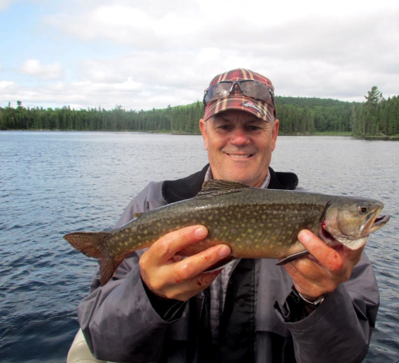 Pêche au doré sur le lac Duchastel
