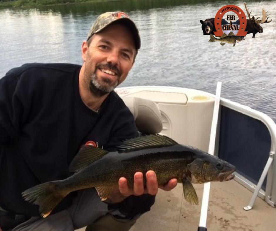 Pêche au doré à la pourvoirie du Fer à Cheval