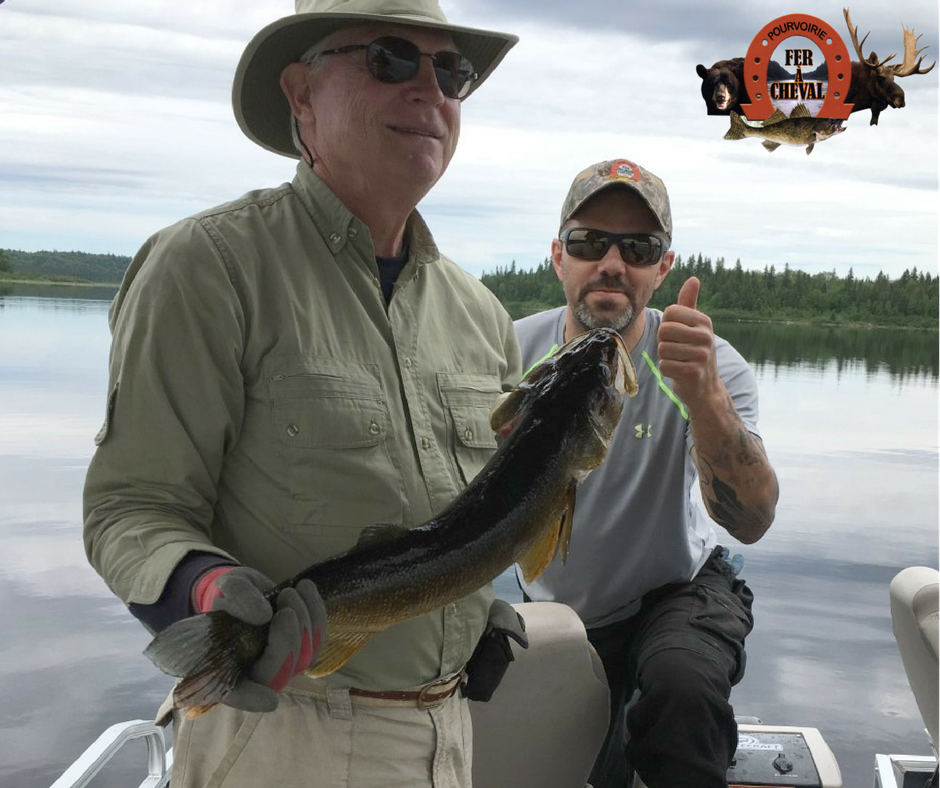 Pêche au doré à la pourvoirie du Fer à Cheval