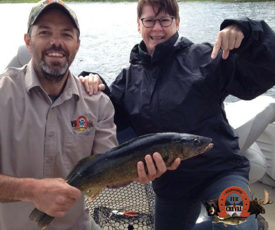 Pêche au doré à la pourvoirie du Fer à Cheval