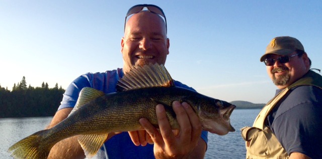 Pêche au doré sur le lac St-Denis