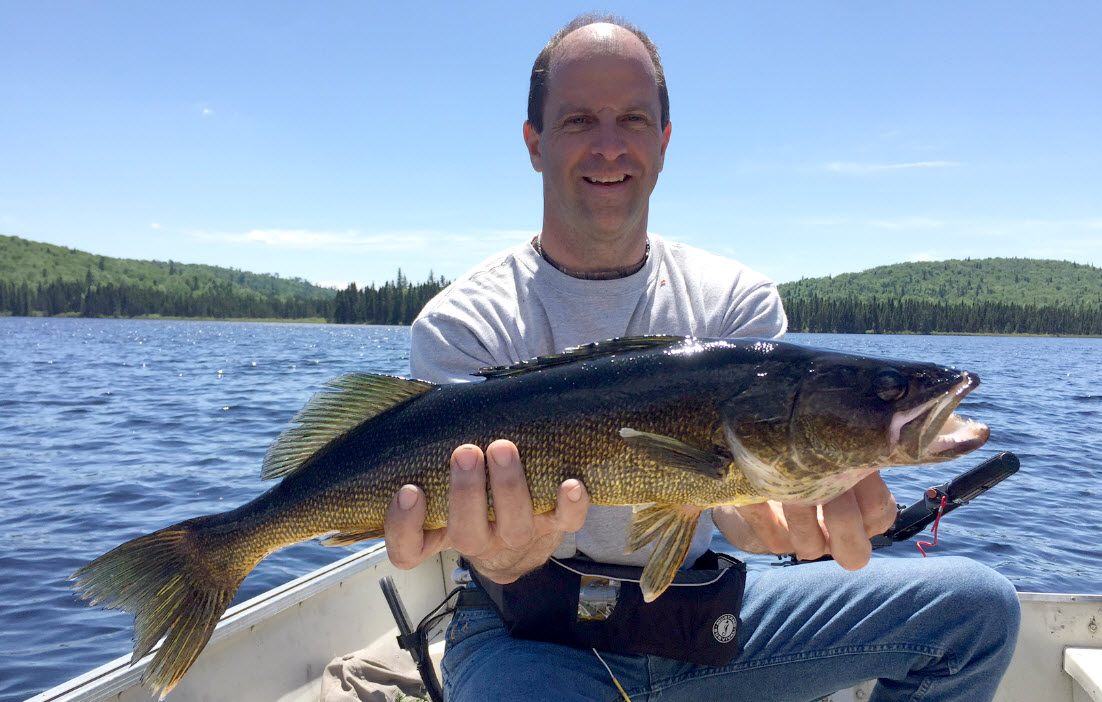 Pêche au doré sur le lac Nasigon au Fer à Cheval