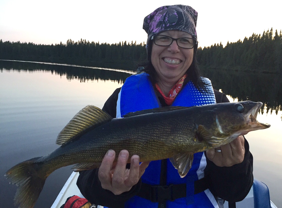 Pêche au doré sur le lac Girène