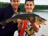 Une sortie de pêche à la pourvoirie du Fer à Cheval (Laurentides)