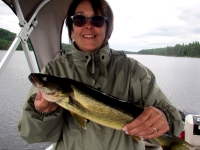 Pêche au doré sur le lac Duchastel