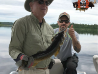 Pêche au doré à la pourvoirie du Fer à Cheval