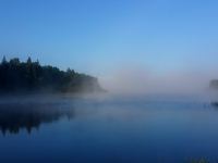 nuits froides paysages magnifiques sur le lac