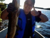 Pêche en famille à la pourvoirie du Fer à Cheval