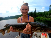 Pêche au brochet sur le lac Gobin au Fer à Cheval