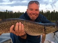Pêche au brochet sur le lac St-Denis
