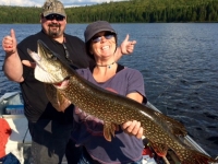 Pêche au brochet sur le lac St-Denis