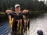 Pêche au doré sur le lac St Denis au fer à Cheval