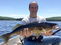 Pêche au doré sur le lac Nasigon au Fer à Cheval