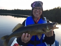 Pêche au doré sur le lac Girène