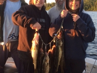 Pêche au doré en famille