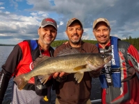 QVO pêche le doré à la pourvoirie du fer à Cheval