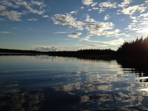 Lac St-Denis à la pourvoirie du fer à Chevalto: Sylvie Pilon