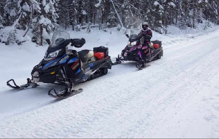 snowmobile trails upper laurentians